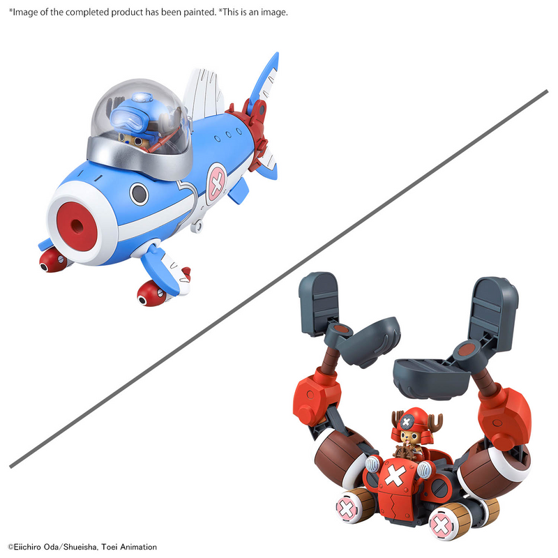 Chopper Robot No. 3 & No. 5 Set (Chopper Submarine & Chopper Crane)
