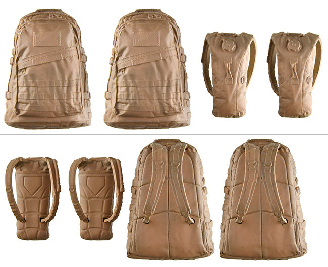 Little Armory - LD036 Backpack Set A 1/12