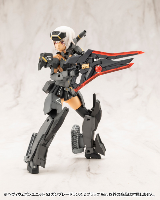 [Pre-Order END][ETA Q2 2025] M.S.G - Heavy Weapon Unit 52 Gun Blade Lance 2 Black Ver. MH52J