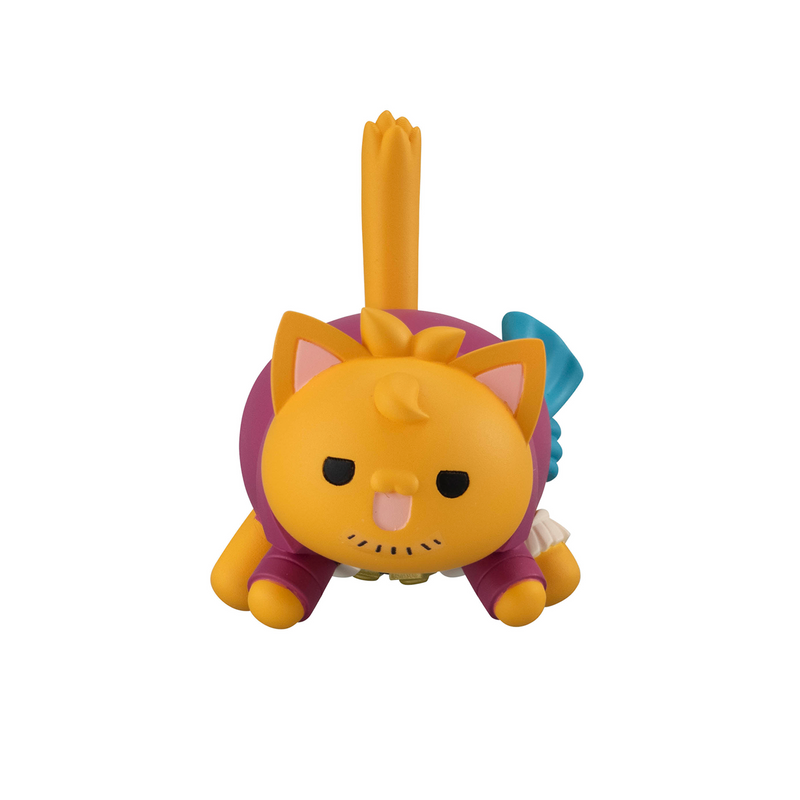 Mega Cat Project - Nyan Piece Nyan! Ver. Luffy & Paramount War Of Marineford - One Piece - Single Blind Box