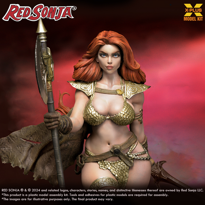 Plastic Model Kit - Red Sonja 1/8