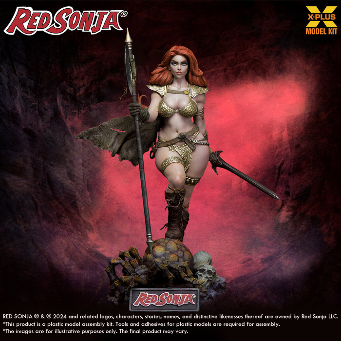 Plastic Model Kit - Red Sonja 1/8