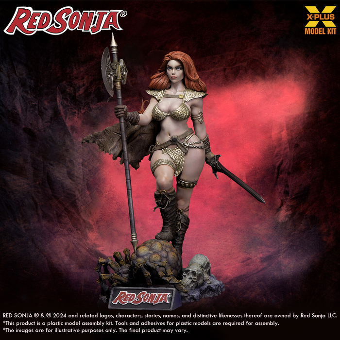 Plastic Model Kit - Red Sonja 1/8