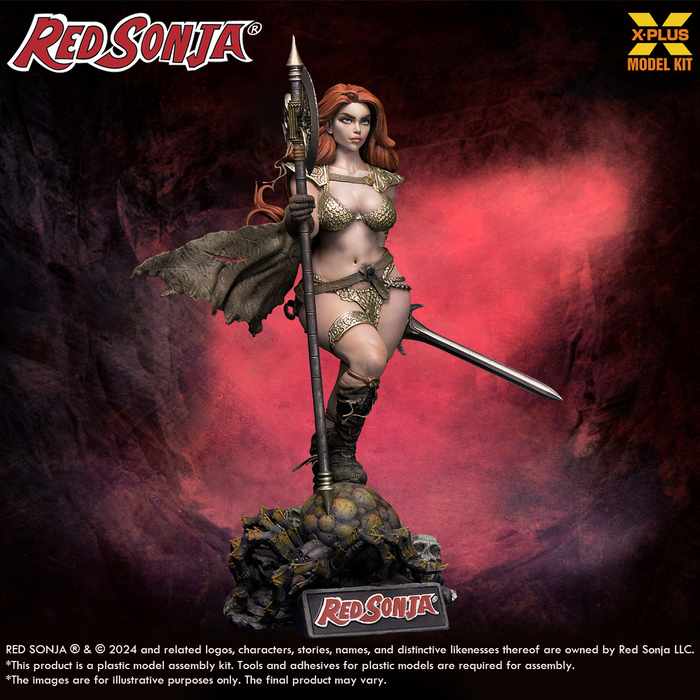 Plastic Model Kit - Red Sonja 1/8