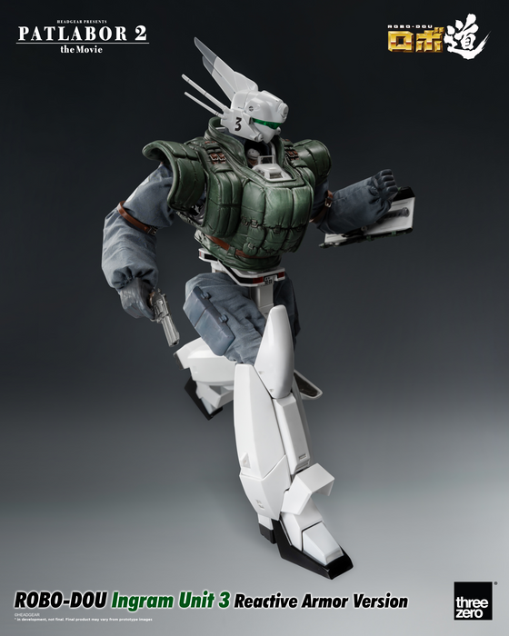 [Pre-Order][ETA Q2 2025] Robo-Dou - Ingram Unit 3 Reactive Armor Version - Patlabor 2: The Movie