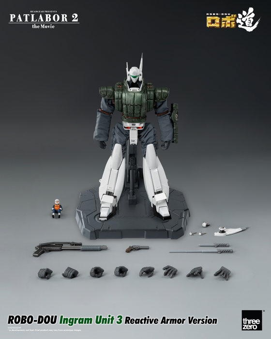 [Pre-Order END][ETA Q2 2025] Robo-Dou - Ingram Unit 3 Reactive Armor Version - Patlabor 2: The Movie