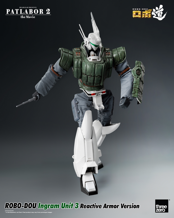 [Pre-Order END][ETA Q2 2025] Robo-Dou - Ingram Unit 3 Reactive Armor Version - Patlabor 2: The Movie