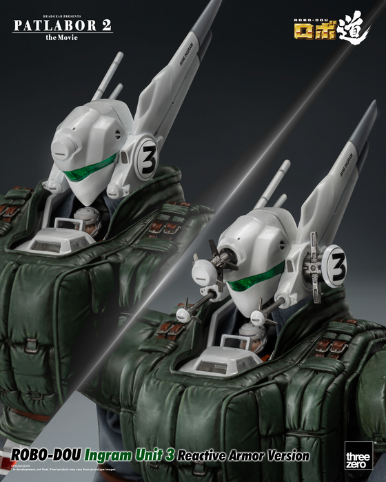 [Pre-Order END][ETA Q2 2025] Robo-Dou - Ingram Unit 3 Reactive Armor Version - Patlabor 2: The Movie