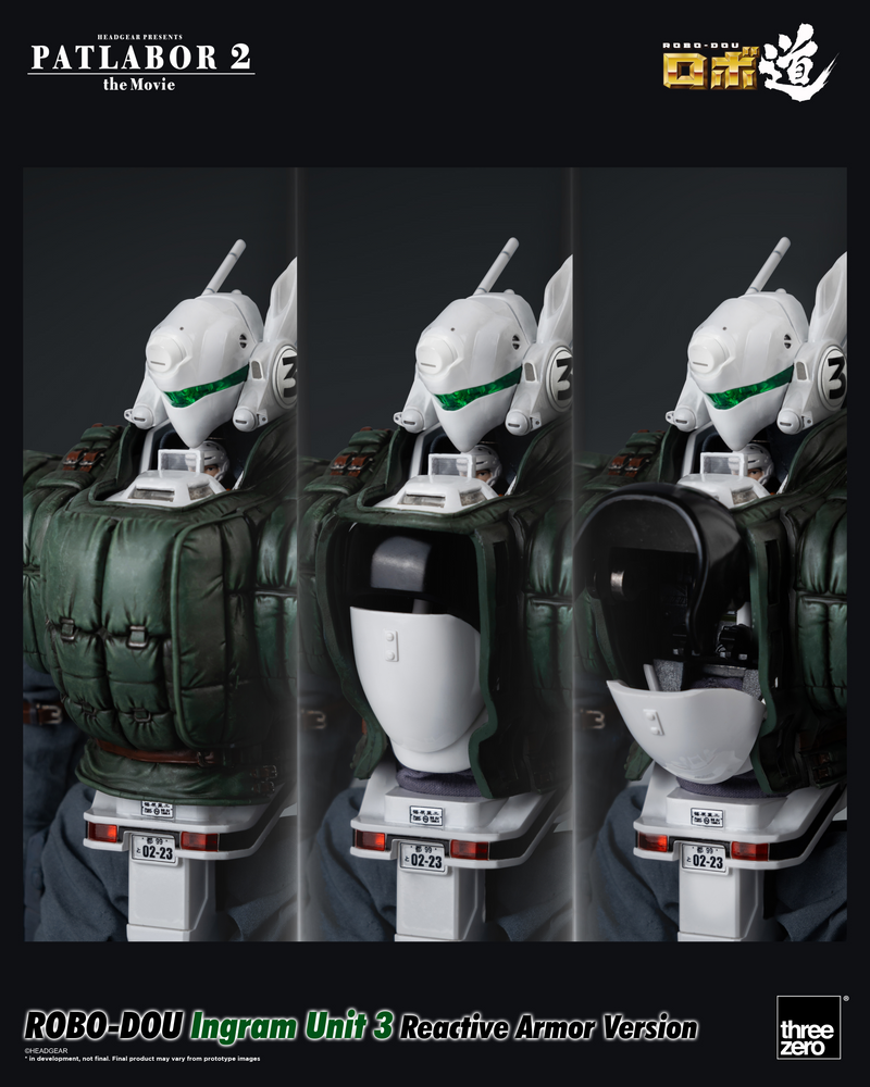 Robo-Dou - Ingram Unit 3 Reactive Armor Version - Patlabor 2: The Movie