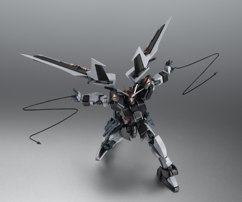 Robot Spirits - [Side MS] GAT-X105E + AQM/E-X09S - Strike Noir Gundam Ver. A.N.I.M.E. - Gundam Seed