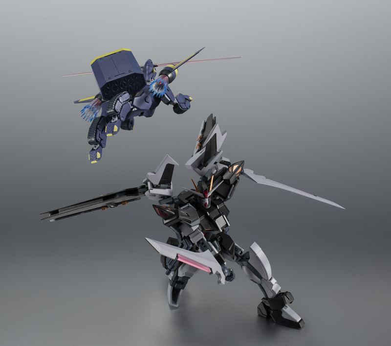 Robot Spirits - [Side MS] GAT-X105E + AQM/E-X09S - Strike Noir Gundam Ver. A.N.I.M.E. - Gundam Seed