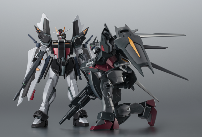 Robot Spirits - [Side MS] GAT-X105E + AQM/E-X09S - Strike Noir Gundam Ver. A.N.I.M.E. - Gundam Seed