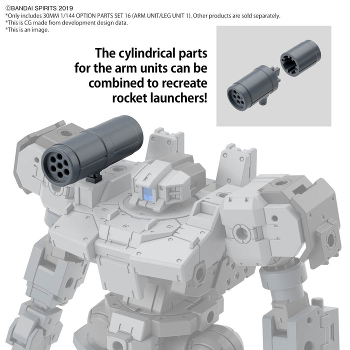 [ARRIVED][JUL 2024] 30MM Option Parts Set 16 (Arm Unit / Leg Unit 1) 1/144