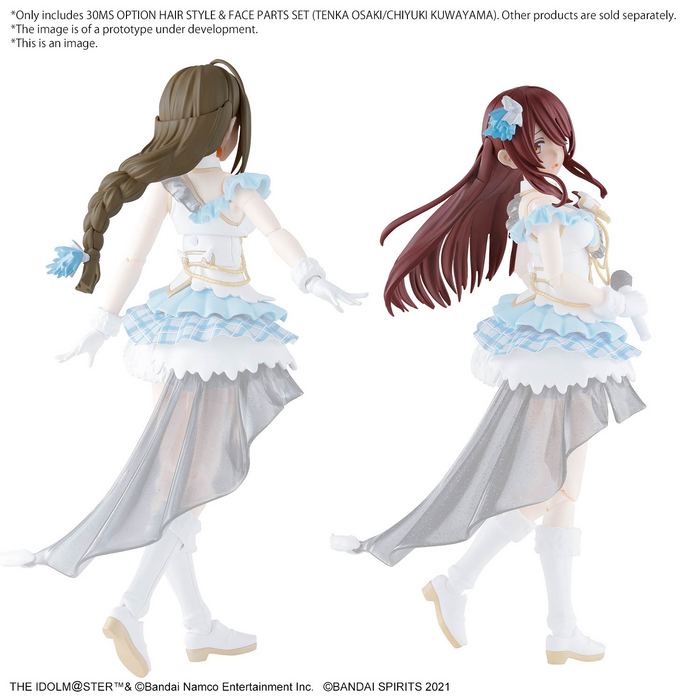 [ARRIVED][MAY 2024] 30MS Option Hair Style & Face Parts Set (Tenka Osaki & Chiyuki Kuwayama) - The Idolmaster