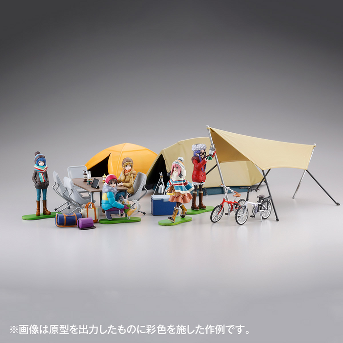 Artpla - (Laid-Back Camp) Camp Set  - Yuru-Camp 1/24