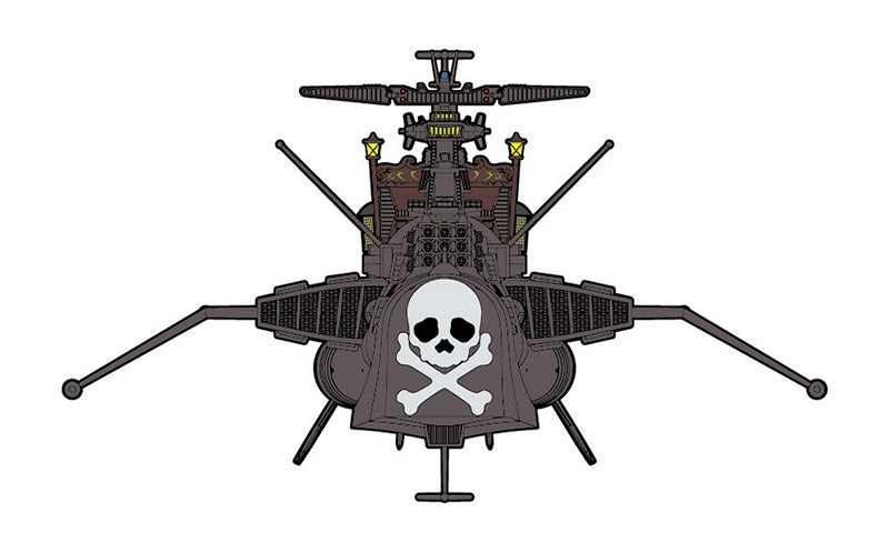 Space Pirate Battleship Arcadia Third Ship [Variant] Attack Enhanced Type - Captain Harlock Space Pirate Dimension Voyage 1/1500