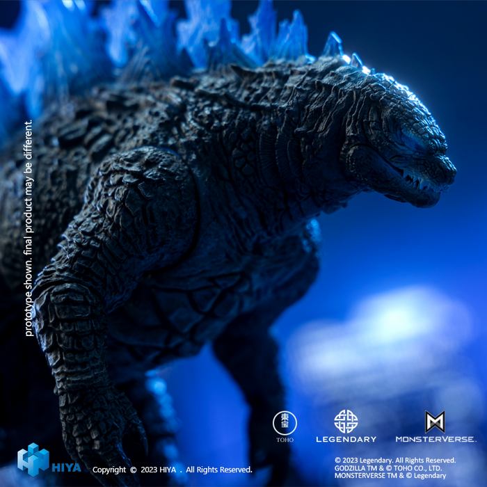 Exquisite Basic - 7 Inch Heat Ray Godzilla Translucent Ver. - Godzilla Vs. Kong