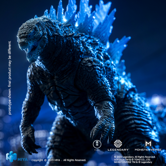 Exquisite Basic - 7 Inch Heat Ray Godzilla Translucent Ver. - Godzilla Vs. Kong