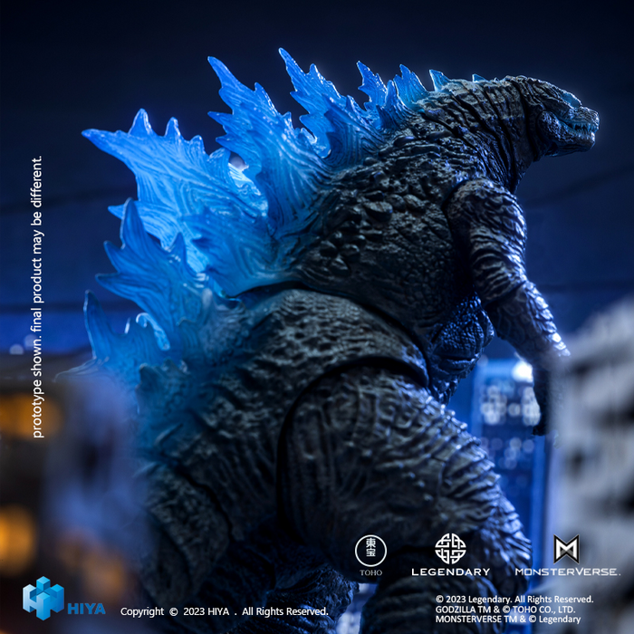 Exquisite Basic - 7 Inch Heat Ray Godzilla Translucent Ver. - Godzilla Vs. Kong