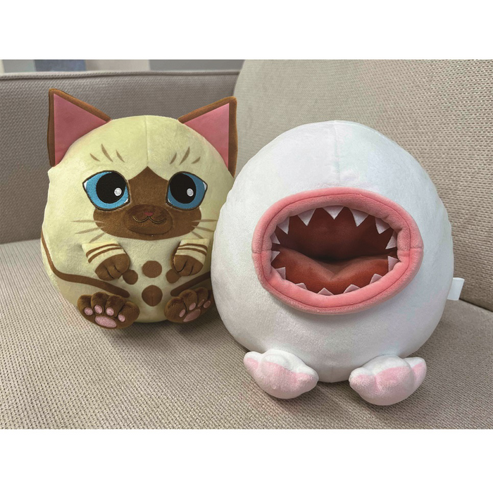 Fluffy Eggshaped Plush - Khezu - Monster Hunter