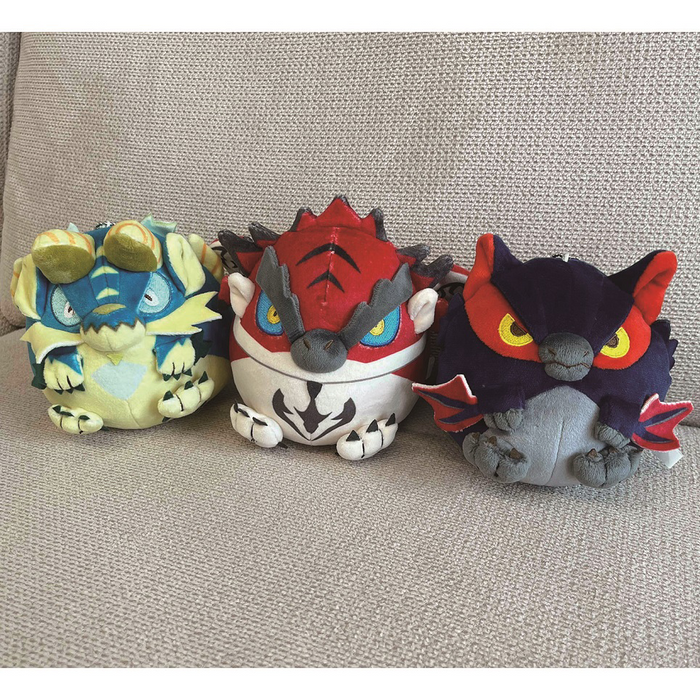 Fluffy Eggshaped Plush Mini - Nargacuga - Monster Hunter