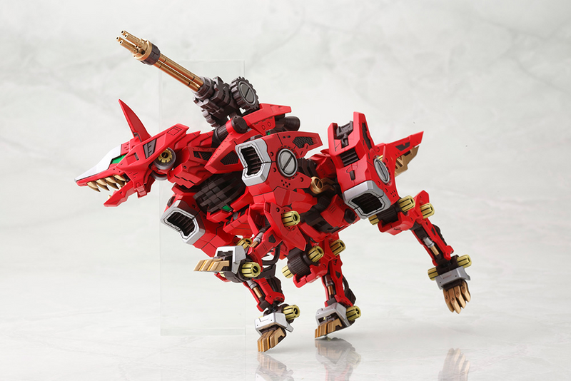HMM - RZ-046 Fire Fox Marking Plus Ver. - Zoids 1/72
