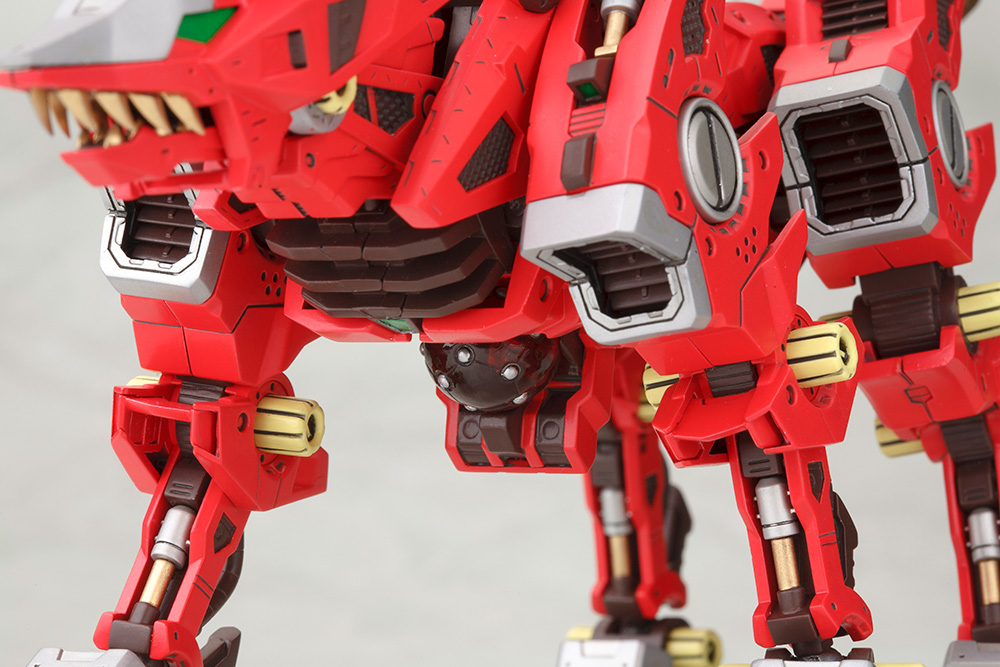 HMM - RZ-046 Fire Fox Marking Plus Ver. - Zoids 1/72