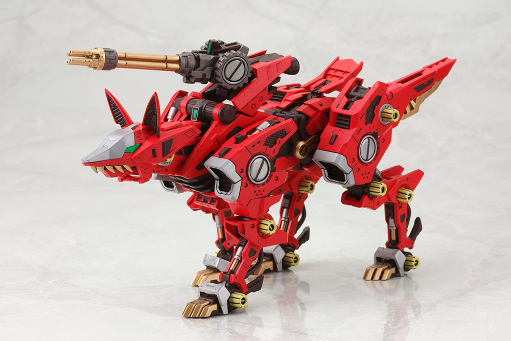 HMM - RZ-046 Fire Fox Marking Plus Ver. - Zoids 1/72