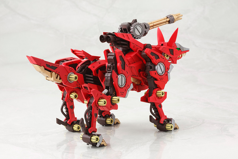 HMM - RZ-046 Fire Fox Marking Plus Ver. - Zoids 1/72