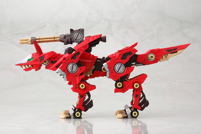HMM - RZ-046 Fire Fox Marking Plus Ver. - Zoids 1/72