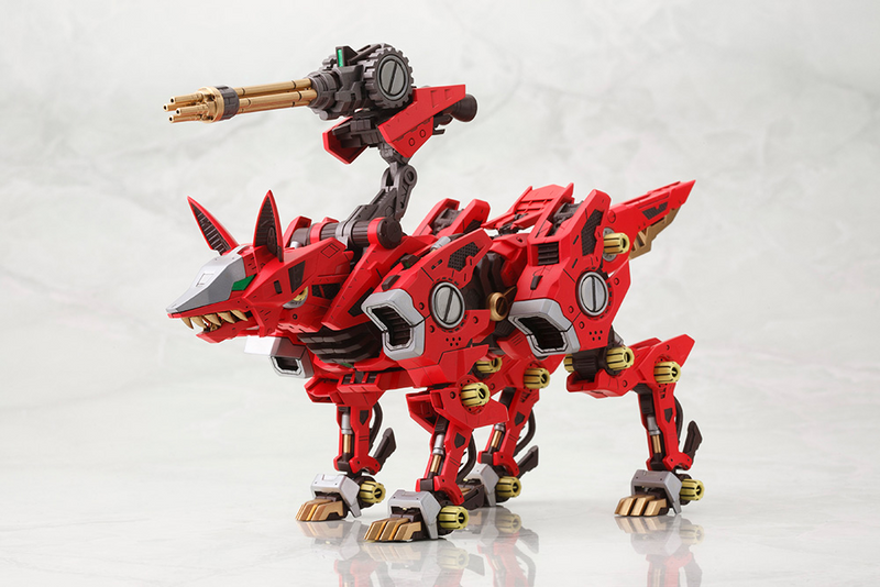 HMM - RZ-046 Fire Fox Marking Plus Ver. - Zoids 1/72