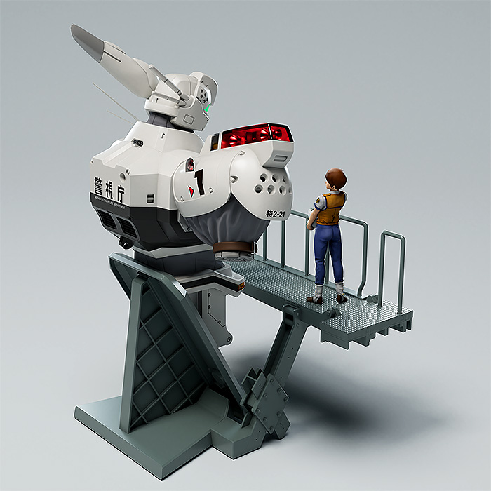 Plamax - MF-75: Minimum Factory Machine Bust Collection Noa Izumi With Alphonse - Mobile Police Patlabor 1/20