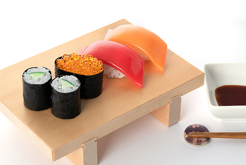 Sushi Plastic Model - Ver. Ikura (Salmon Roe) 1/1