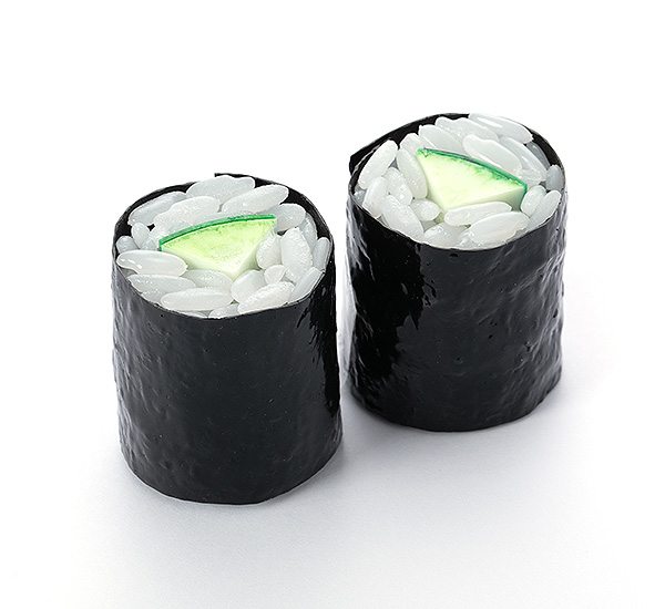 Sushi Plastic Model - 04 Ver. Kappa Maki (Cucumber Sushi Roll) 1/1