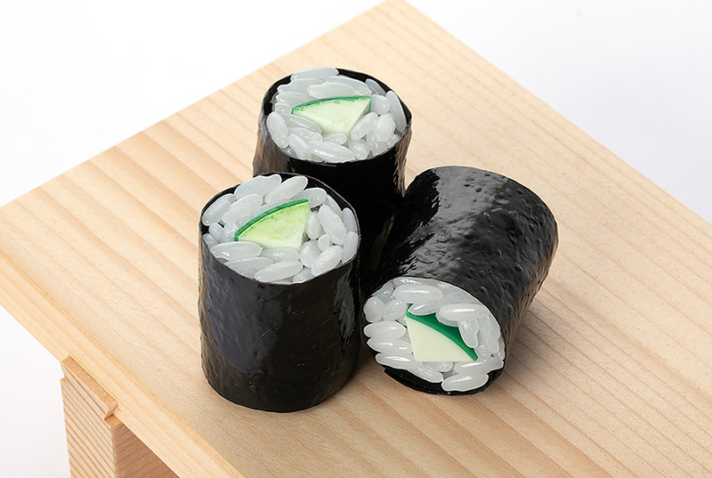 Sushi Plastic Model - 04 Ver. Kappa Maki (Cucumber Sushi Roll) 1/1