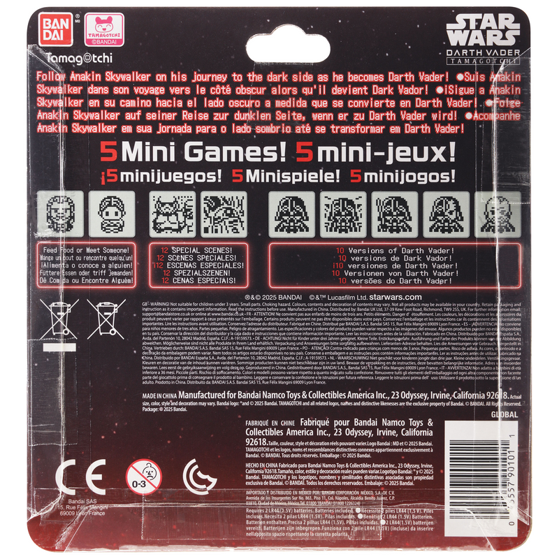 Darth Vader Tamagotchi With Silicone Case - Star Wars