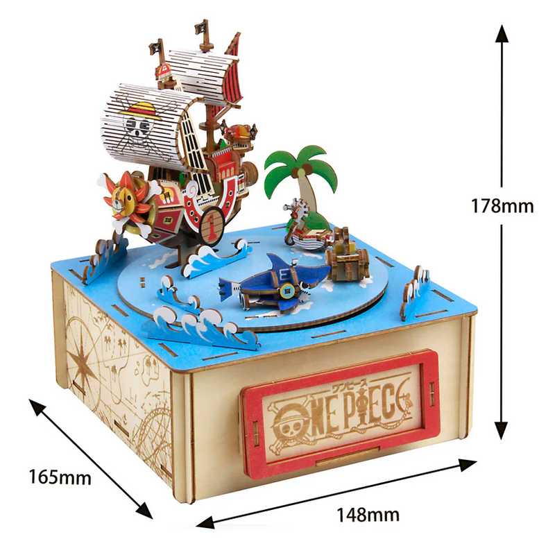 Ki-Gu-Mi - Straw Hat Crew With Music Box - One Piece