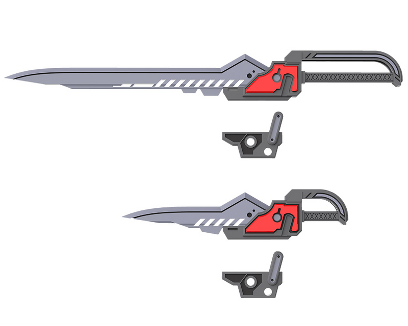 M.S.G - Weapon Unit 51 Customize Blade Set 01 MW51J