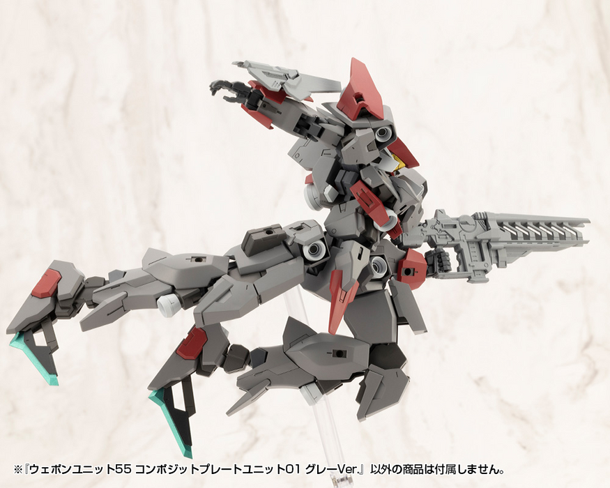 M.S.G - Weapon Unit 55 Composite Plate Unit 01 Gray Ver. MW55J