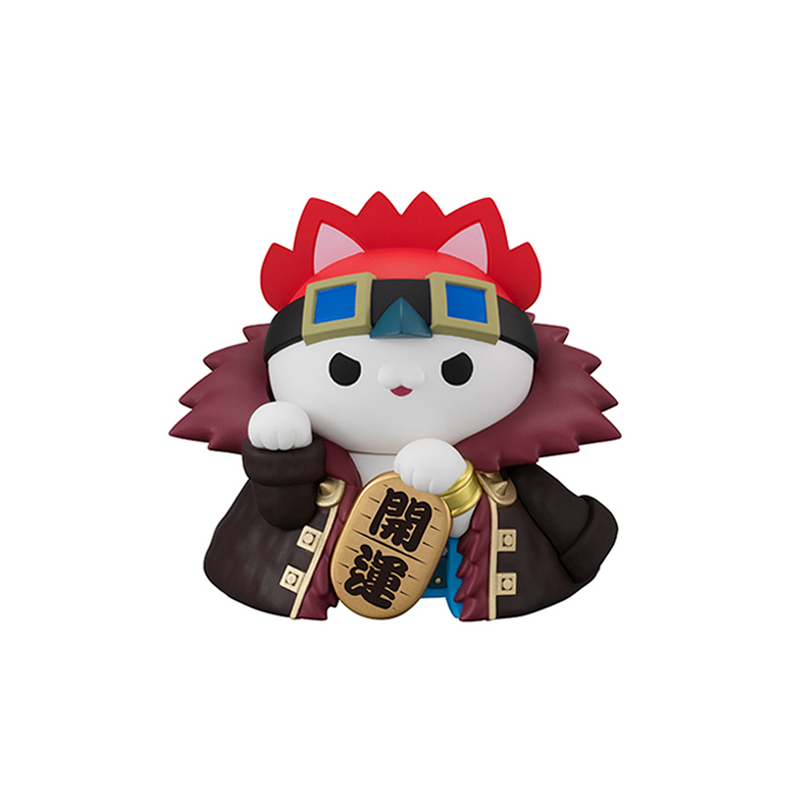 Mega Cat Project - Nyan Piece Nyan!! Beckoning Cat Lucky Cat Pirates - One Piece - Single Blind Box