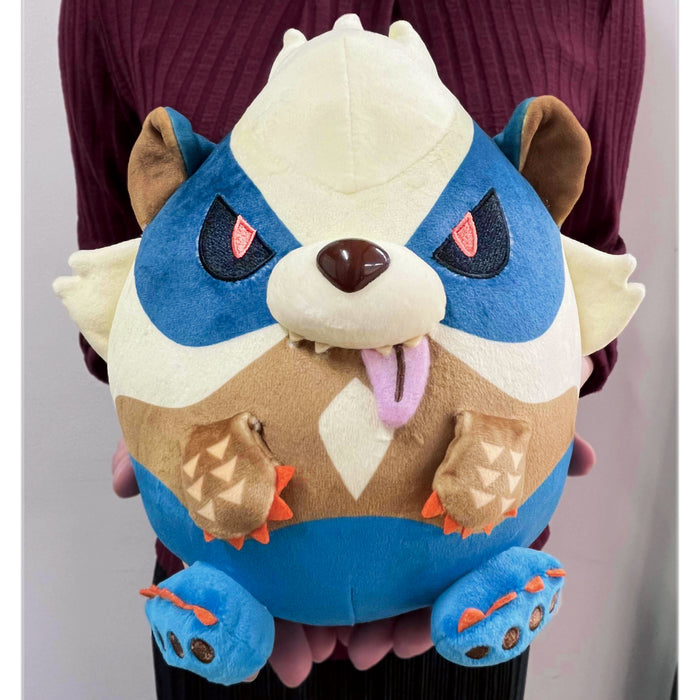 Fluffy Eggshaped Plush - Arzuros - Monster Hunter