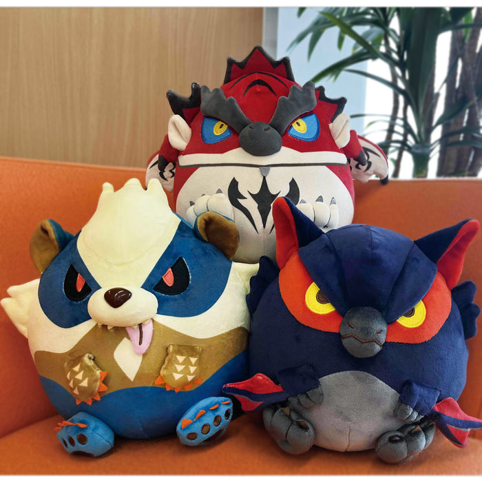 Fluffy Eggshaped Plush - Arzuros - Monster Hunter