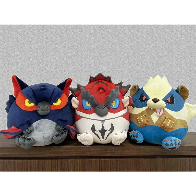 Fluffy Eggshaped Plush - Nargacuga - Monster Hunter
