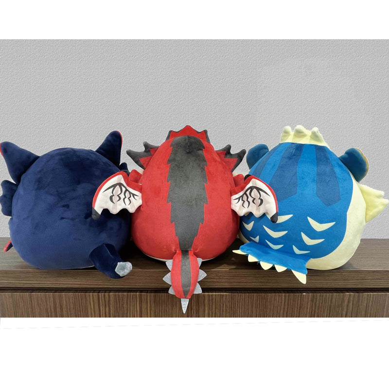 Fluffy Eggshaped Plush - Nargacuga - Monster Hunter