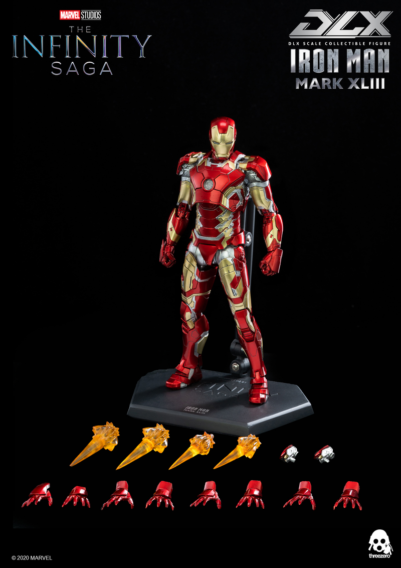 DLX Iron Man Mark XLIII - Marvel Studios: The Infinity Saga
