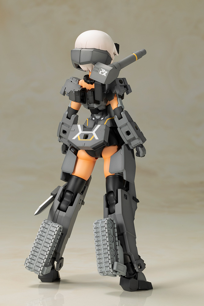 Gourai-Kai [Black] With FGM148 Type Anti-Tank Missile - Frame Arms Girl X Little Armory