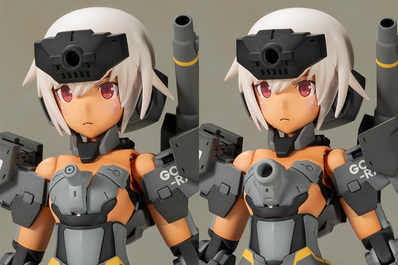 Gourai-Kai [Black] With FGM148 Type Anti-Tank Missile - Frame Arms Girl X Little Armory
