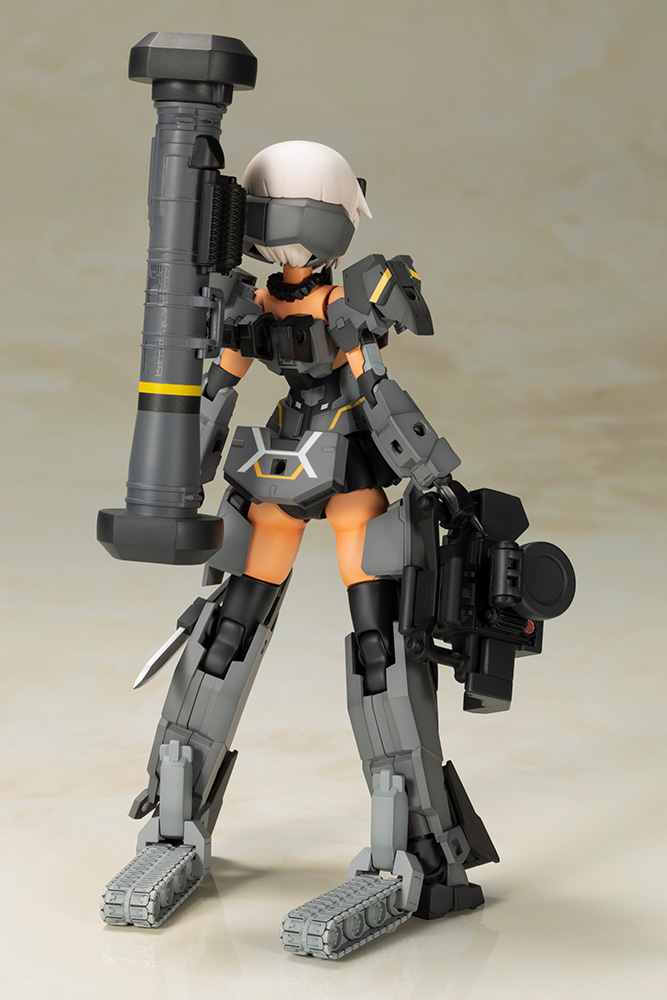 Gourai-Kai [Black] With FGM148 Type Anti-Tank Missile - Frame Arms Girl X Little Armory