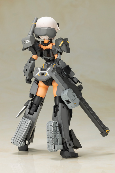 Gourai-Kai [Black] With FGM148 Type Anti-Tank Missile - Frame Arms Girl X Little Armory