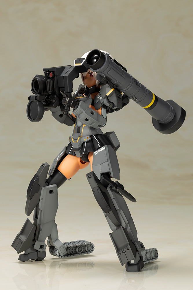 Gourai-Kai [Black] With FGM148 Type Anti-Tank Missile - Frame Arms Girl X Little Armory